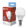 Лампа светодиодная LED-ШАР-VC 6Вт 230В Е14 6500К 570Лм IN HOME - Фото