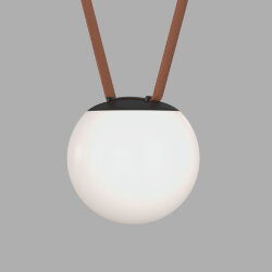 Cветильник для трека-ремня Belty, серия Orb, со светодиодом, D150*H147мм, 48V DC, 10W, RA90, 120°, 4000K, IP20, белый, акрил, Denkirs DK5550-BK