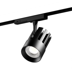 Трековый светильник 6063 Focus TR4 (RAL9005/15deg — 20-40W/4090)