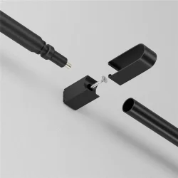 Фиксатор для накладного монтажа для системы Axity (Черный) CA010SM-B