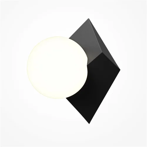 Настенный светильник (бра) Cubeo G9х1 (Черный) - фото 3