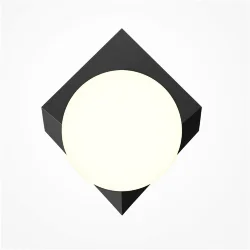 Настенный светильник (бра) Cubeo G9х1 (Черный)