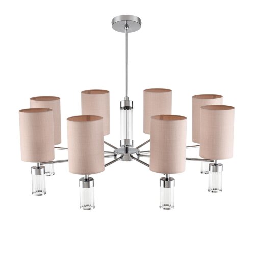 Люстра на штанге «LUMION» 6585/8, серия: ARNIKA (крепление на планке). Фото 1.