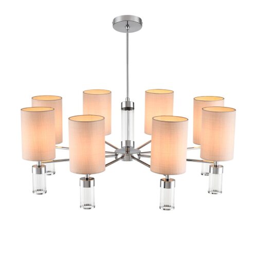 Люстра на штанге «LUMION» 6585/8, серия: ARNIKA (крепление на планке). Фото 2.