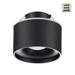 Светильник встраиваемый светодиодный с переключателем цветовой температуры «Novotech» 358962, серия: GIRO - Переключение цв. температуры на корпусе светильника