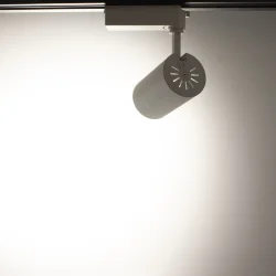 Светодиодный светильник трековый JH-GDD-B02 2L PX881 (20W, 220V, day white, белый корпус)