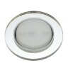 DLS-L159 GX53 CHROME-GLASSY Светильник декоративный встраиваемый, серия Luciole, Без лампы, цоколь GX53, Доп, светодиодная подсветка 4Вт, Металл-стекло, Хром-зеркальный - фото 1