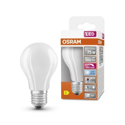 Лампа светодиодная филаментная 3.4W/940 (=40W) E27 DIM | Шарик матовый | SUPERSTAR+ FILAMENT | - OSRAM. Фото 4
