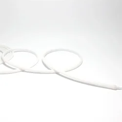 Светодиодная лента LUX class 2835 180led/m, 14.4W/m, warm white, 24V, IP68, термостойкая, A76