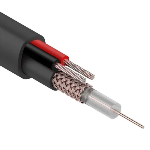 Кабель КВК-П-1.5+2х0.5 наруж.Ч бухта (м) REXANT 01-4013 - фото