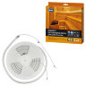 ULS-N40-2835-120LED-m-16mm-IP68-DC24V-10W-m-5M-3000K NEON SET01 Комплект светодиодной ленты для бань и саун, до +100С, катушка 5м, Теплый белый свет 3000К, Крепление в-к, TM Uniel - фото 9