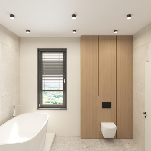 Влагозащищенный светильник Denkirs AQUA | АКВА DK-DH2610-BK. Фото 5