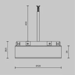 Источник напряжения встраиваемый Basity 48V, 200Вт, черный (Черный) TRA172DR-200W-B