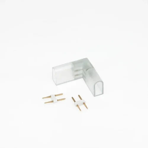 Соединитель угловой LN50 для одноцветного светодиодного неона 0616 - фото I