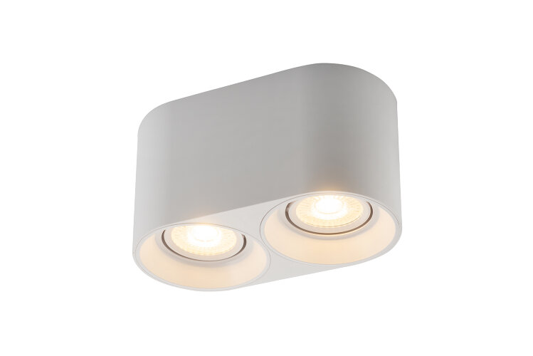 DK3036-WH Светильник накладной IP 20, 10 Вт, GU5.3, LED, белый, пластик. Фото 3