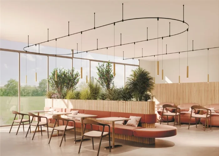 Трековый подвесной светильник Скольжение / Skim 3000К 5Вт 36° (Черный) TR210-1-5W3K-M-B - фото 3