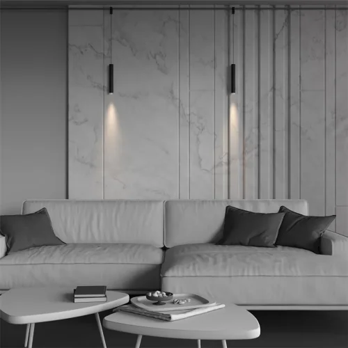 Трековый подвесной светильник Скольжение / Skim 3000К 5Вт 36° (Черный) TR210-1-5W3K-M-B - фото 7