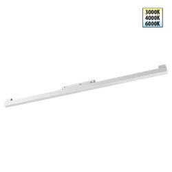 Трековый светильник для низков. шинопровода с переключателем цветовой темперетуры «Novotech» 359620, серия: FLUM (крепление к треку)