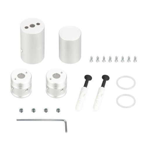 Крепление MOONLIGHT-VT-CEILING-D18 White (Arlight, Металл) - фото 1