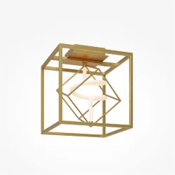 Потолочный светильник Membrane 3000К 9Вт (Латунь)