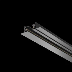 Шинопровод 1м Unity встраиваемый черный (Черный)