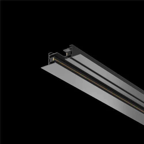 Шинопровод 1м Unity встраиваемый черный (Черный) TRX004-111B - фото 3