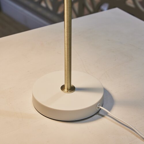 UML-B700 E27 WHITE Светильник настольный, 40W, Цоколь Е27, Механический выключатель, Белый - фото 10