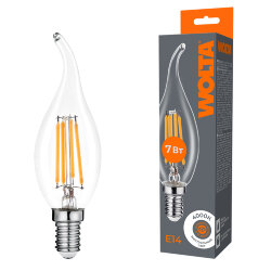 Светодиодная лампа WOLTA FILAMENT WF-CT35-7W4KE14 7Вт 4000K Е14