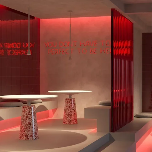 Гибкий неон 10x4 24В 9,6 Вт/м Red IP67 5м (Белый) - фото 7