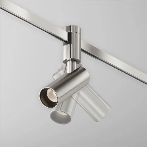 Трековый светильник Focus Led Flarity 3000K 5Вт 34° (Платина) - фото 5