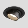 Встраиваемый светодиодный светильник с регулировкой угла освещения 9920 LED 15W 4200K черный - фото