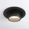 Встраиваемый светодиодный светильник с регулировкой угла освещения 9920 LED 15W 4200K черный - фото 2