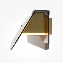Настенный светильник (бра) Плоскость / Flat 3000К 10Вт (Черный) MOD296WL-L10BC3K
