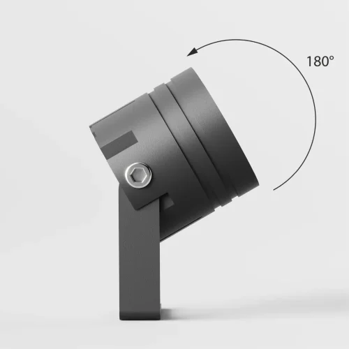 Уличный поворотный светодиодный светильник Landscape (35190/S) черный 35190/S - фото 2