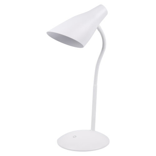 TLD-562 White-LED-360Lm-4500K-Dimmer Светильник настольный, 5W, Сенсорный выключатель, Белый - фото 1
