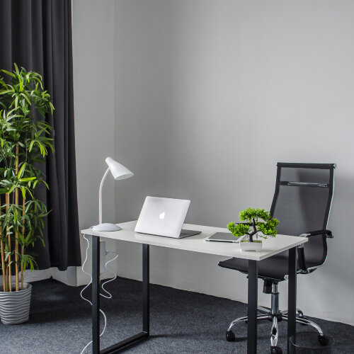 TLD-562 White-LED-360Lm-4500K-Dimmer Светильник настольный, 5W, Сенсорный выключатель, Белый - фото 6