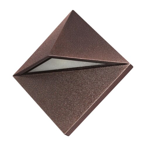 Уличный фасадный светильник «Novotech» 370588, серия: TESTA (крепление на планке). Фото 1.