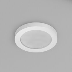 Встраиваемый светильник влагозащ., IP 44, 50 Вт, GU10, белый, алюминий, Denkirs DK3012-WH