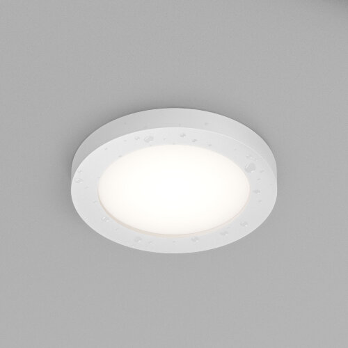 DK3012-WH Встраиваемый светильник влагозащ., IP 44, 50 Вт, GU10, белый, алюминий. Фото 3