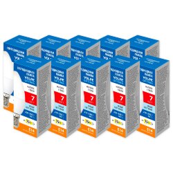 LED-C37-7W-4000K-E14-FR-SLS SET10 Лампа светодиодная, Форма свеча, матовая, Серия Optima, Белый свет 4000K, Упаковка 10 штук