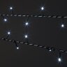 Новогодняя гирлянда нить белый 5 м IP20 - Фото 4
