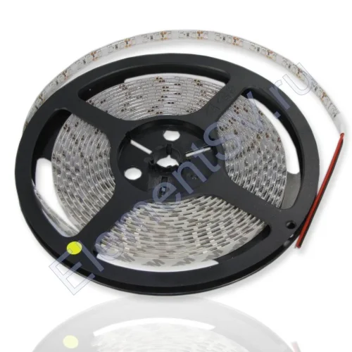 Светодиодная лента Standart class, 3528, 120led/m, Yellow, 12V, IP65 - фото.