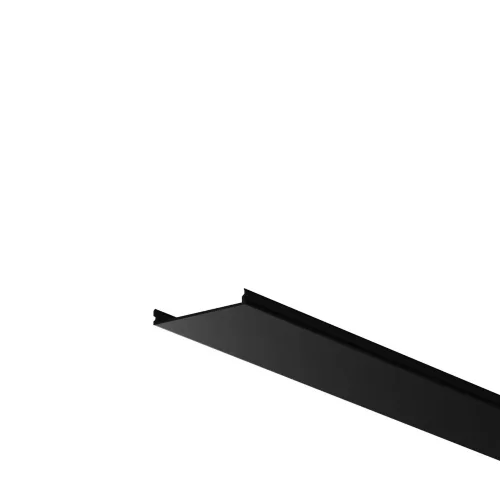 Рассеиватель для профиля 35×35 (Чёрный, 3 м), ALM-35-B-DF-3M 642041 (Черный) - фото