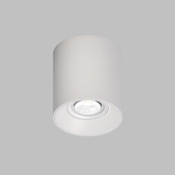 Светильник накладной IP 20, 10 Вт, GU5.3, LED, белый, пластик, Denkirs DK3040-WH
