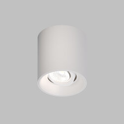 Светильник накладной IP 20, 10 Вт, GU5.3, LED, белый, пластик, Denkirs DK3040-WH