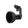 Трековый светильник 1xE27 Чёрный | MAX 60W/LED 30W | - LEDVANCE ECO TRACKSP 1PH E27 BKCONE. Фото 2