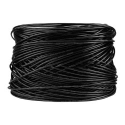 Кабель витая пара U/UTP кат.5E 4х2х24AWG solid CU PE Outdoor черн. (м) Rexant 01-0045