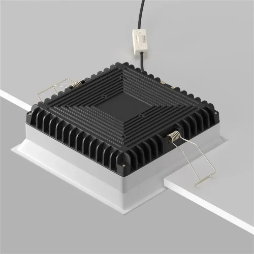 Встраиваемый светильник Okno 3000-4000-6000K 24W 100° IP 44 (Белый) - фото 11