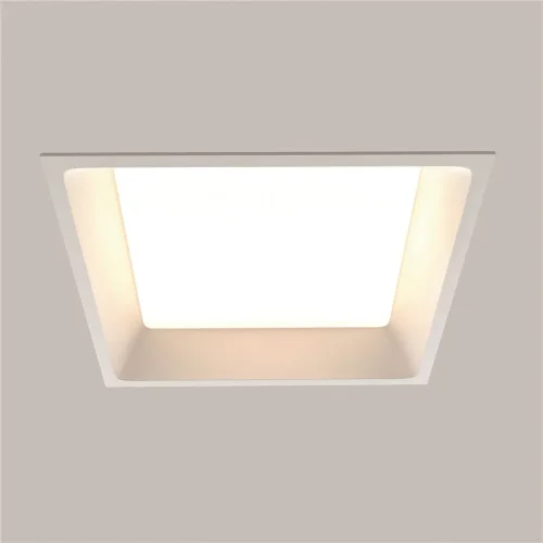 Встраиваемый светильник Okno 3000-4000-6000K 24W 100° IP 44 (Белый) - фото 5