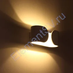 Светодиодный светильник JH-BD04 DHL15 (220V, 6W, белый корпус, warm white)